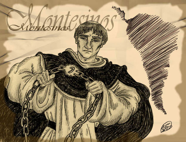 1511 Fray Antonio denuncia crueldad de españoles o indígenas.