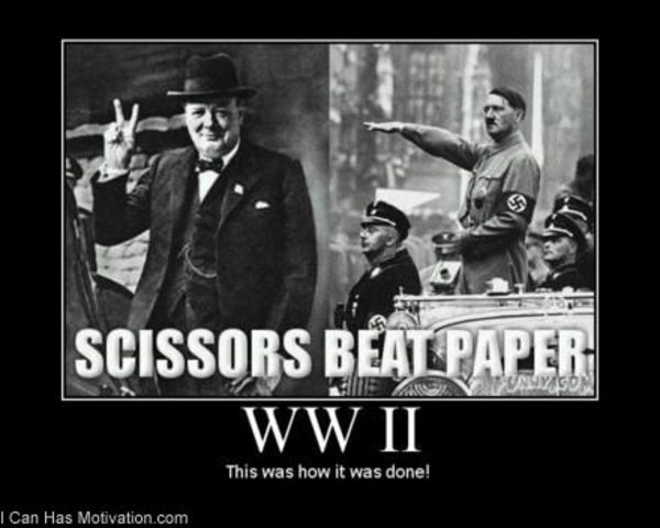 Scissors beat Paper