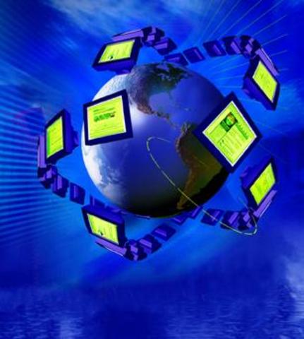 Writer William Gibson coins the term “cyberspace.”