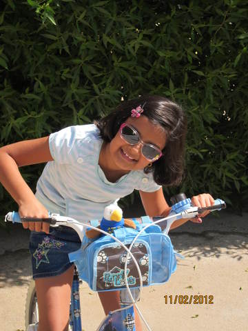 I learned to ride a 2 wheeled bike