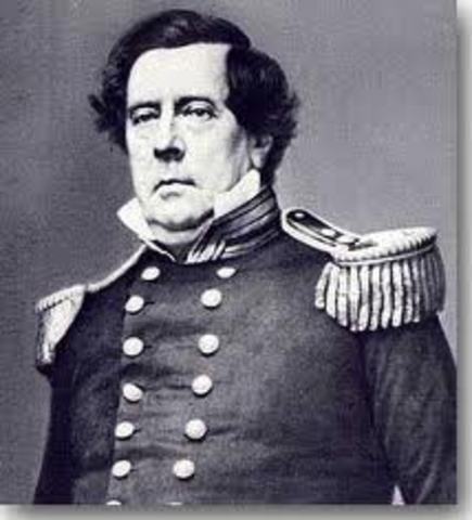 Commodore Perry opens up Japan's trade routes