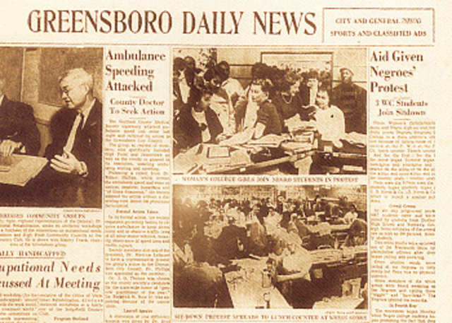 woolworth's lunch sit-in