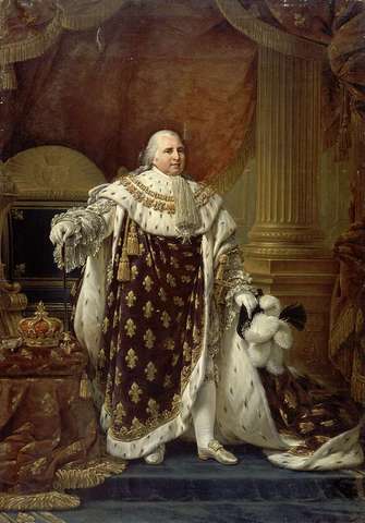Louis XVIII valitsusaja lõpp