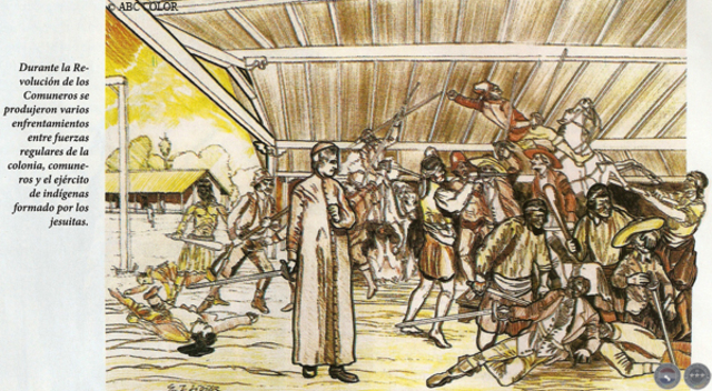 Los comuneros fueron derrotados por imperiales.