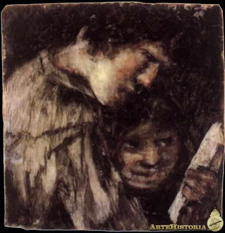 Niños mirando un libro