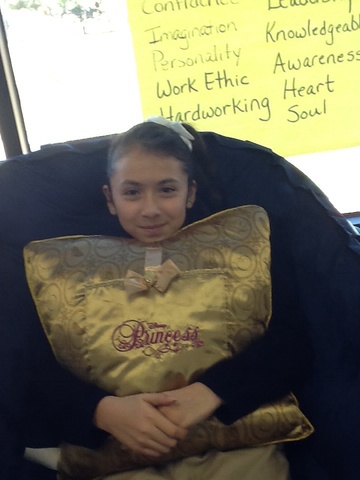 My first daughter was born