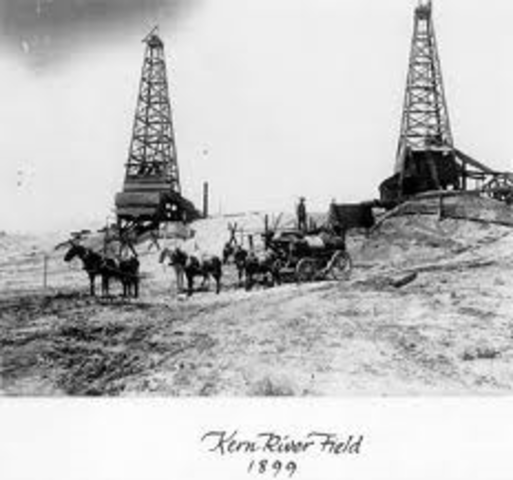 Oil Found by Kern River