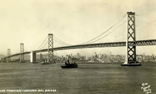 S.F bay bridge opens