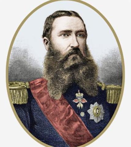 Prince Leopold ll becomes King Leopold the ll