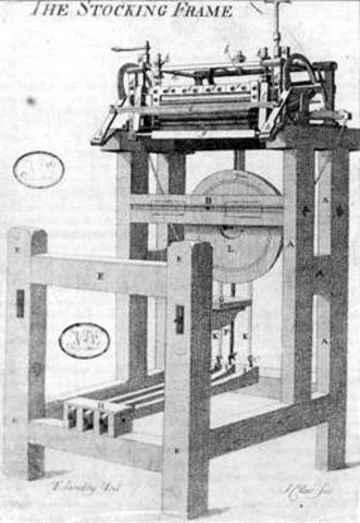 Mechanical Device For Kniting Stockings