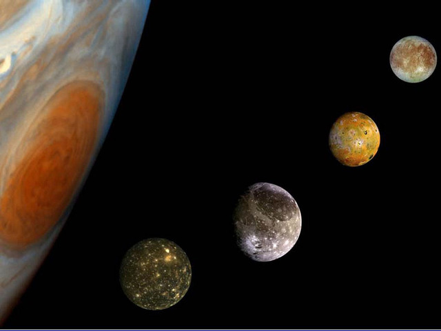 Galileo discverd Jupiters 4 moons