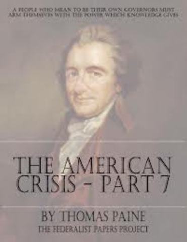 American Crisis by Thomas Paine