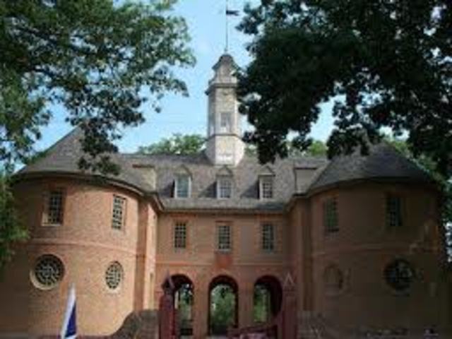 House of Burgesses is formed to create laws