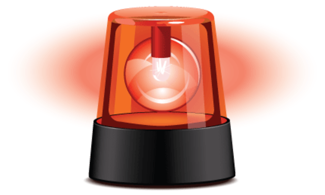 An ironic alarm, an alarming irony