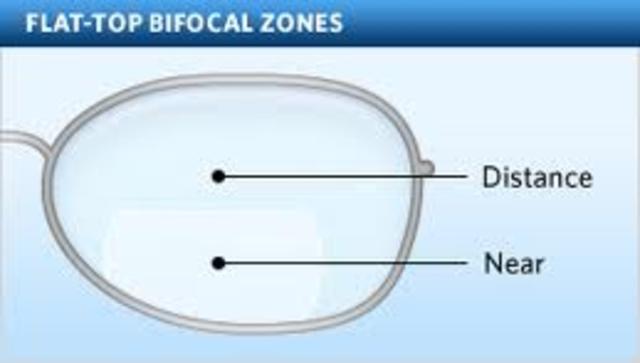 Bifocal glasses