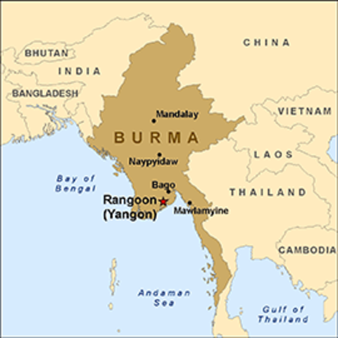Britain defeats Burma