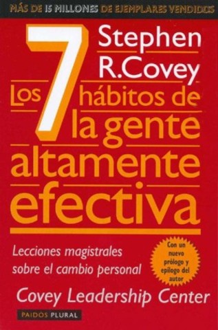 Stephen R. Covey establece un enfoque de calidad hacia la persona a través del libro “Los 7 hábitos de la genteeficaz”. Según el cual los hábitos son el resultado de la intersección del conocimiento, la capacidad (habilidad) y eldeseo (actitud).