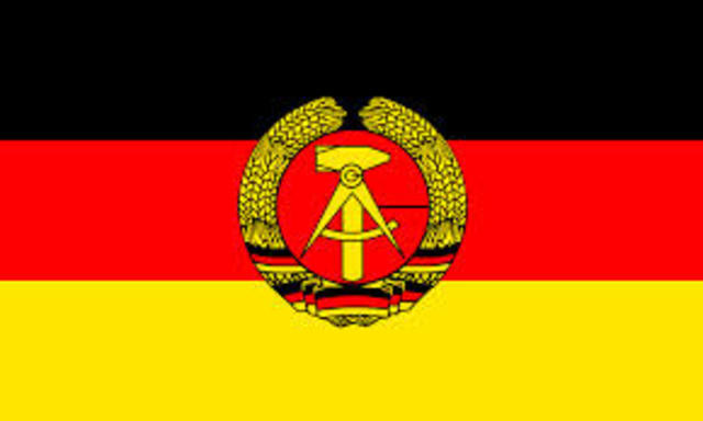 German Democratic Republic established under Soviet rule