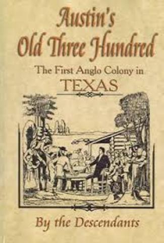 First Anglo Colony In Texas