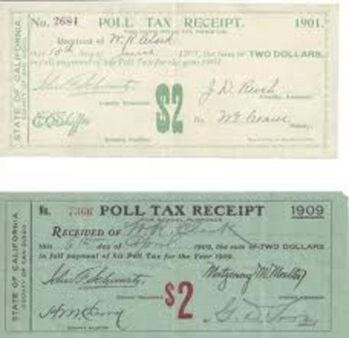 Poll Taxes
