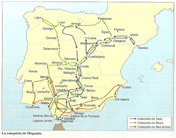 Conquista y organización del territorio