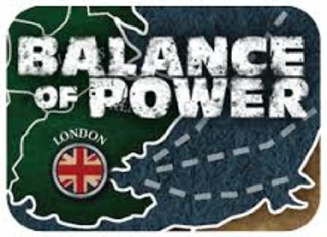The beginning of The Balance of Power in Europe