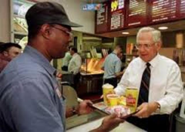During the 1980s, Wendy's achieved gret success with its 'where's the been ? ad campaiga achieving such public recognition that walter Mondale used the line in his debate with George Bush during the 1984 presidential campaign.