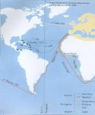 Salida de Cristobal Colón del Puerto de Cádiz