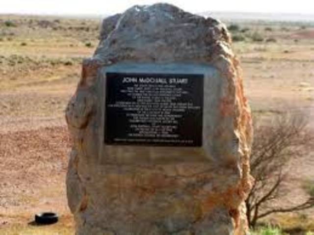 John McDoull Stuart sadly died.