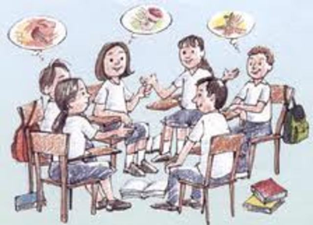 Trabajo extraclase: Dramatización de aspectos referentes a la década de los 40. Lección: 80 minutos.