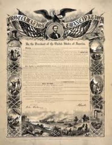 President Lincoln Issues the final Emancipation Proclamation