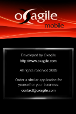 Oxagile Launches iPhone Corporate Application