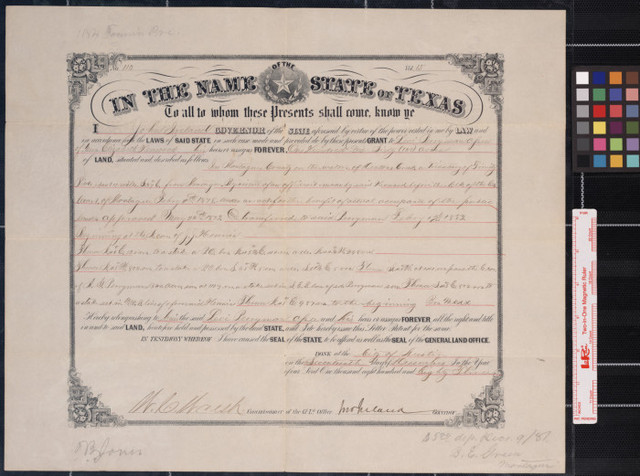 Austin's Last Land Grant