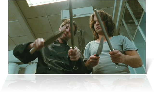 Shayn lehrt Zinos über Essen