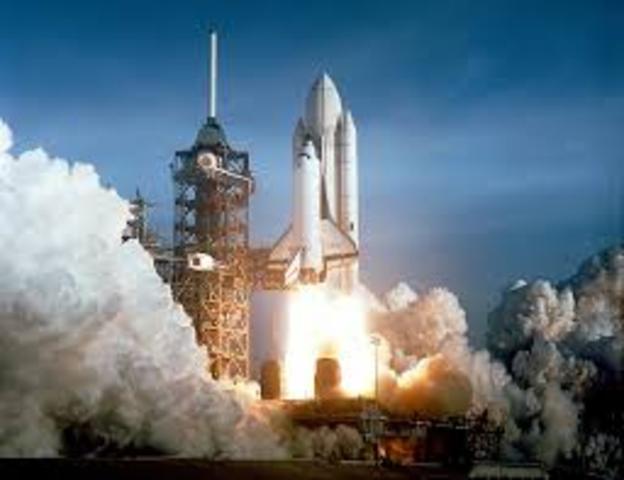 April 12, 1981First Space Shuttle LaunchThe first manned mission of the Space Transportation System (STS-1), Columbia, is launched. This mission, as well as the next three, will be a test flight to try out the spacecraft's systems.