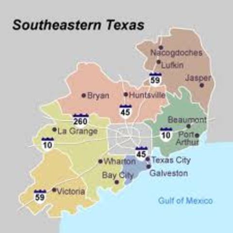 Land Grant in Southeastern Texas