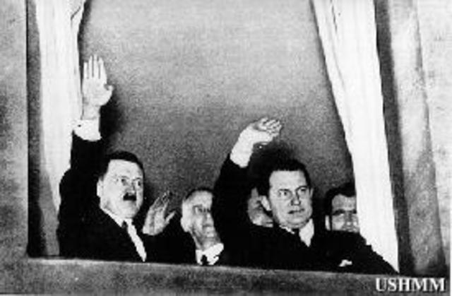 Adolf Hitler Becomes Chancellor of Germany