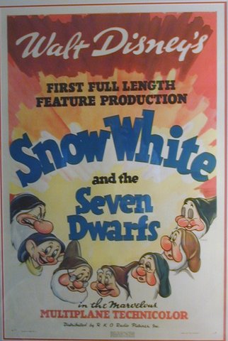 Walt Disney produces first Animated Movie