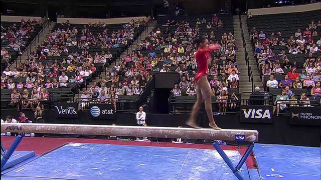 junoir national campian on beam