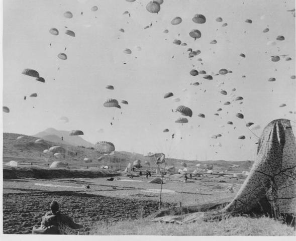 The Korean War begins