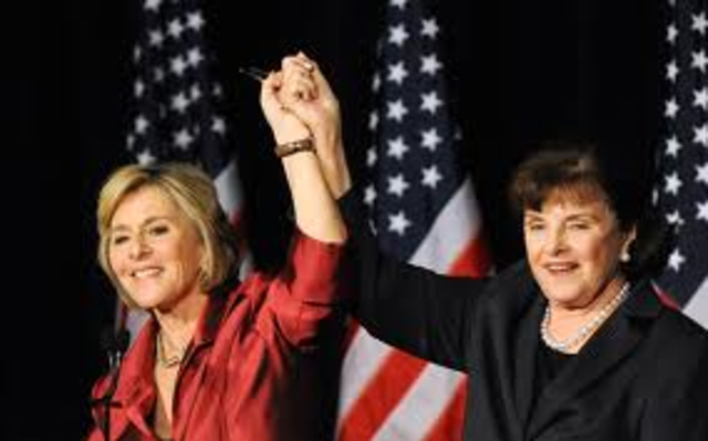 First two Women in the Senate