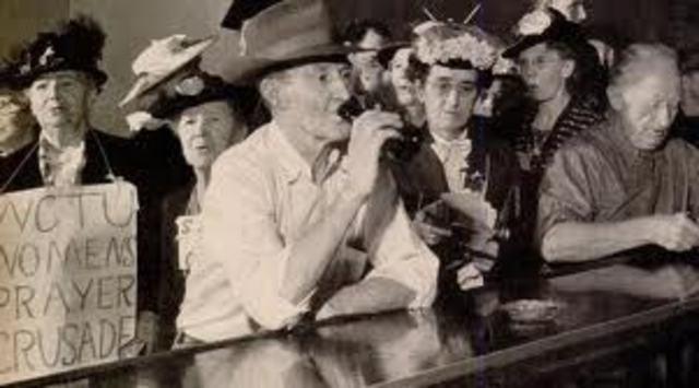 Carry Nation and the WCTU