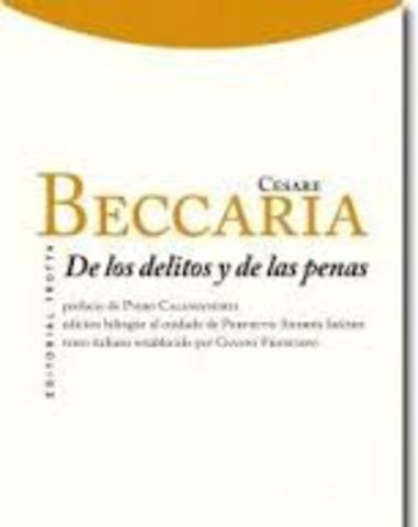 1764. Beccaria