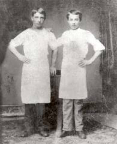 Milton is apprenticed to Joe Royer, candy maker