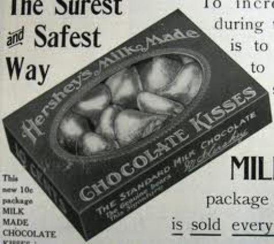 hershey kisses are introduced