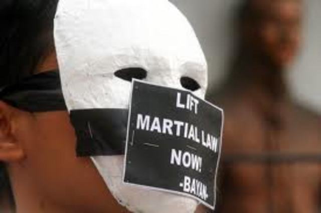 Martial Law declared