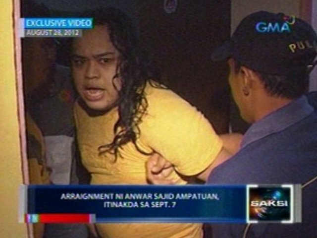 Anwar Ampatuan was arrested