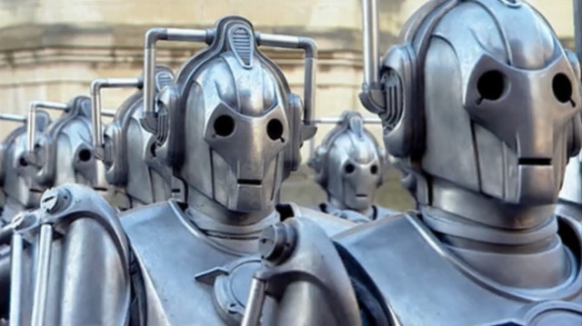 Debut of the Cybus Cybermen