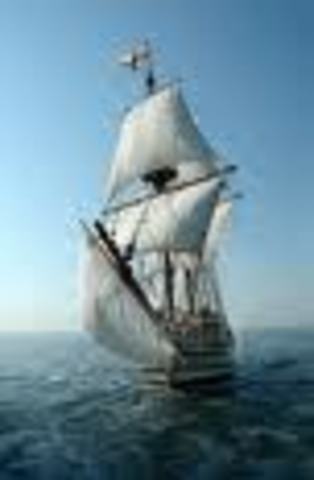 The landing of ships.