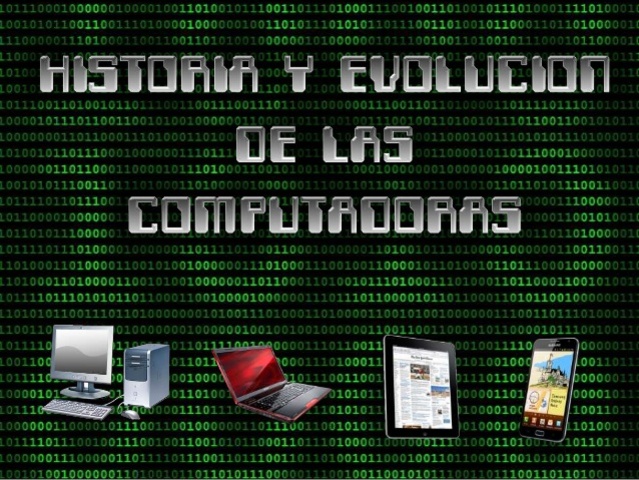historia de las computadoras